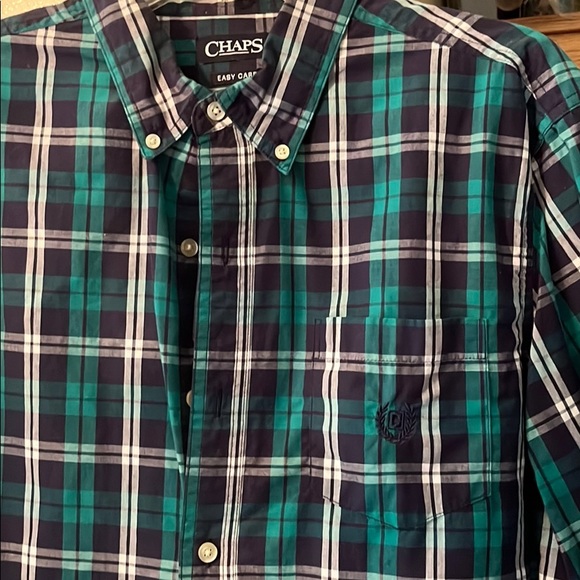 Men’s Chaps Botton Down Size L - Picture 2 of 4